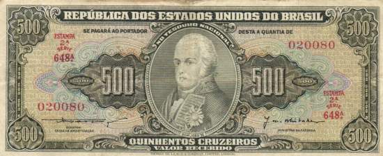 500 Cruzeiros